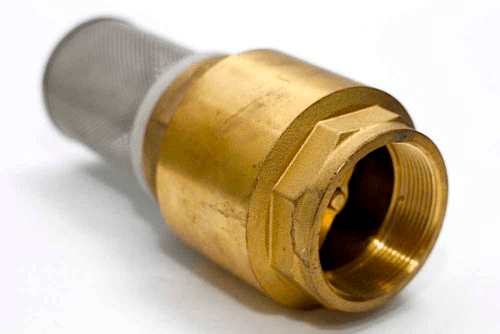 Cheque vertical en bronce 7503