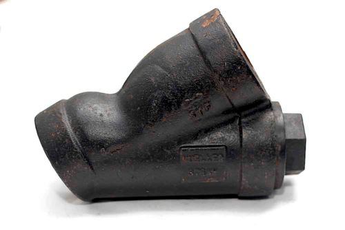 filtro strainer hierro negro roscado