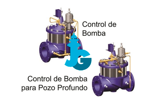 Válvulas de control de bomba
